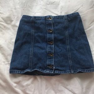Jean skirt